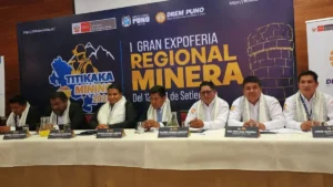 Lanzamiento de expoferia Titikaka Mining 2023 promueve la pequeña minería y minería artesanal en Puno