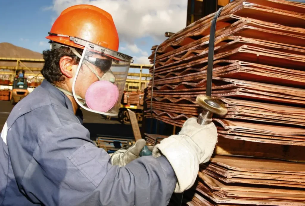 Producción de cobre en Perú aumenta