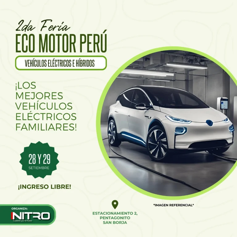 2da Feria Eco Motor Perú 2024: Movilidad sostenible al alcance de todos